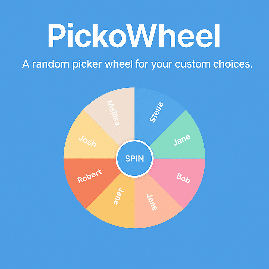 Pickowheel number picker generate random numbers easily
